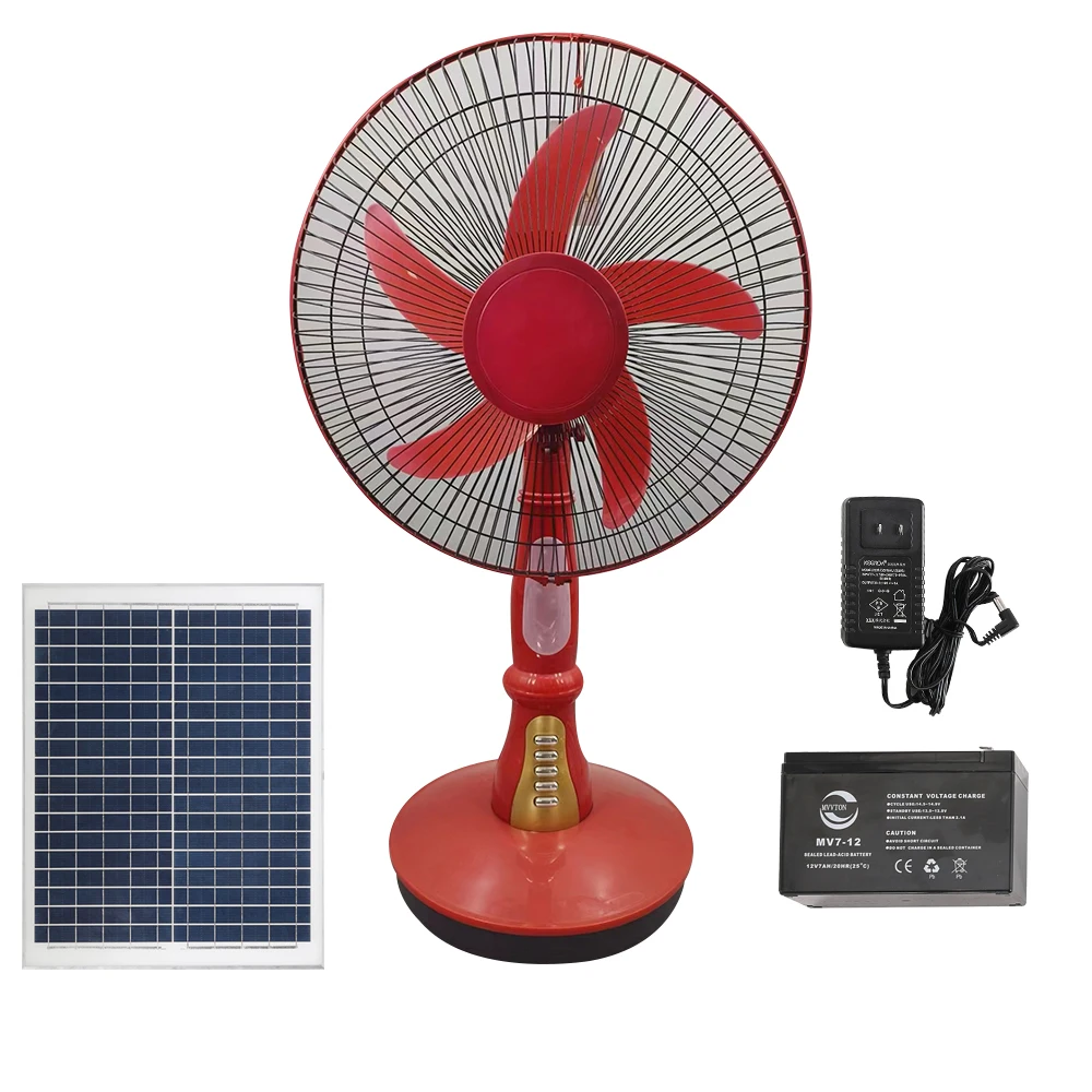 Wholesale plastic outdoor ventilador de mesa recargable de 10 horas alta duracion Solar Fan