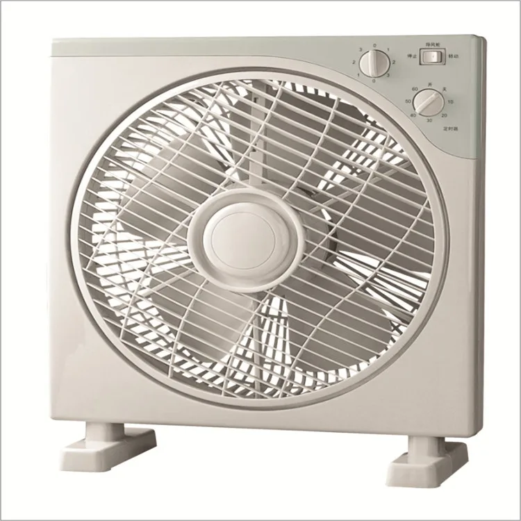 20 Inch Box Fan with remote control floor plastic 90W Box Fan