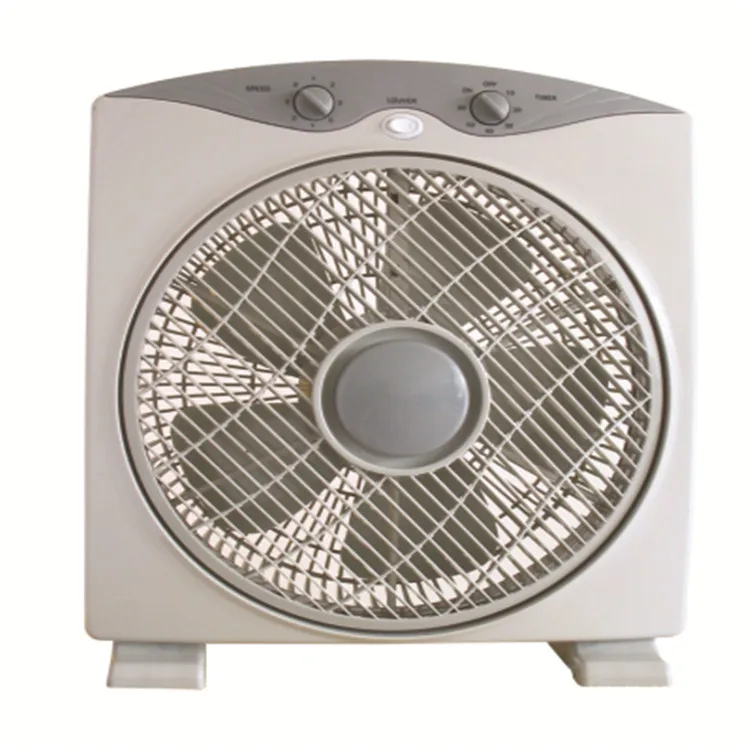 20 Inch Box Fan with remote control floor plastic 90W Box Fan