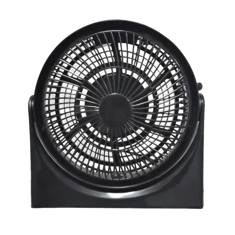 9 Inch all plastic body full copper motor ultra silent cooling wind floor climbing box fan