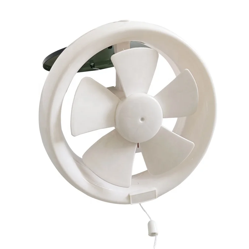 Round showcase ventilation fan