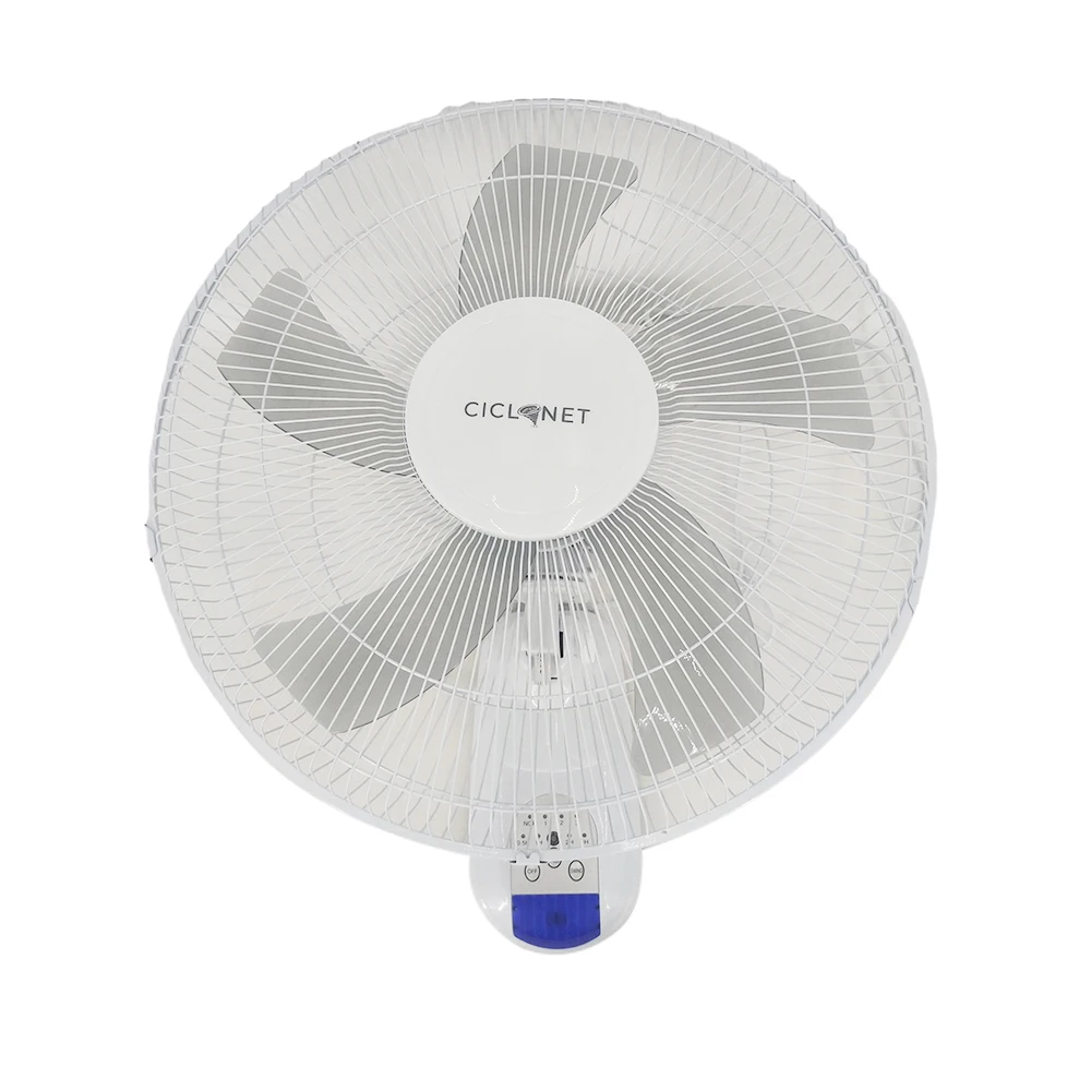 Advanced Timing Swing Home Classroom Remote Control 5 Blade Wall Fan