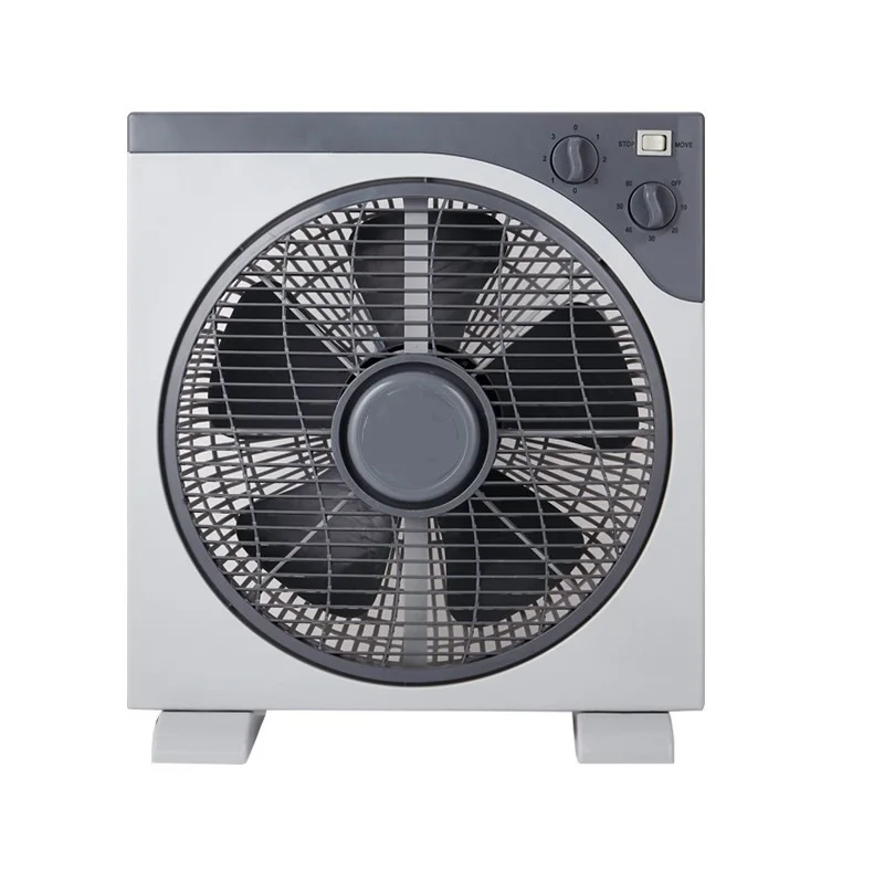 OEM 12 Inch Bed Box Fan with timer cheap square box fan