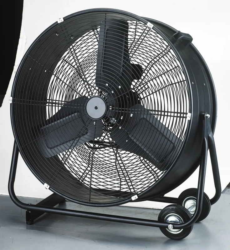 High-Velocity Industrial Direct Drum Commercial Fan