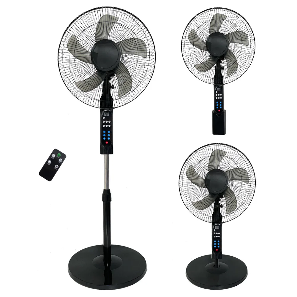 New 16 Inch Commerical Plastic High Speed Ac Motor Standing Fan