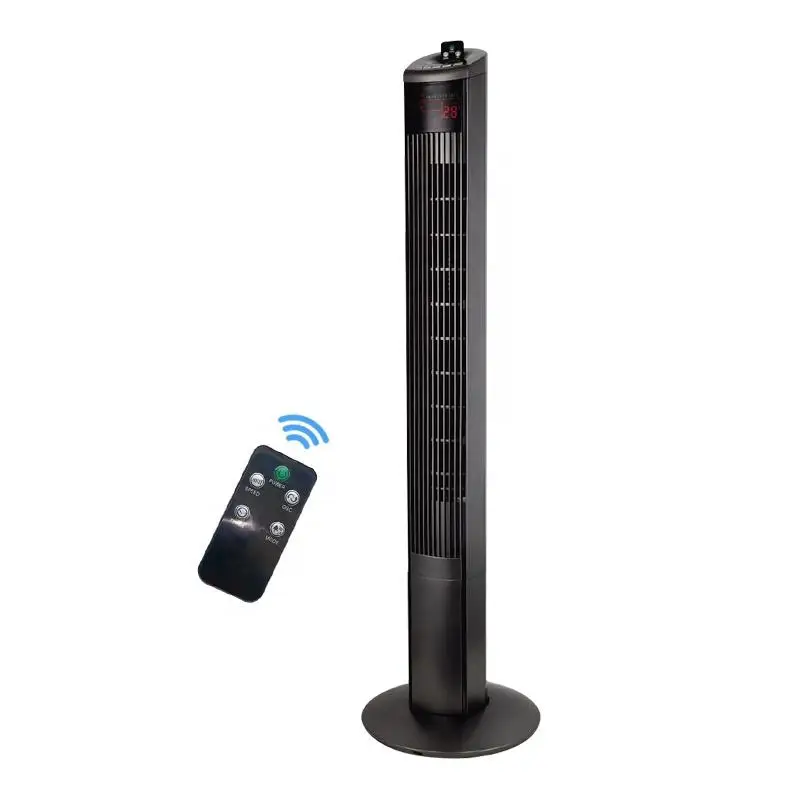 New design 46 inch household Oscillating bladeless electric cooling with remote control tower fan