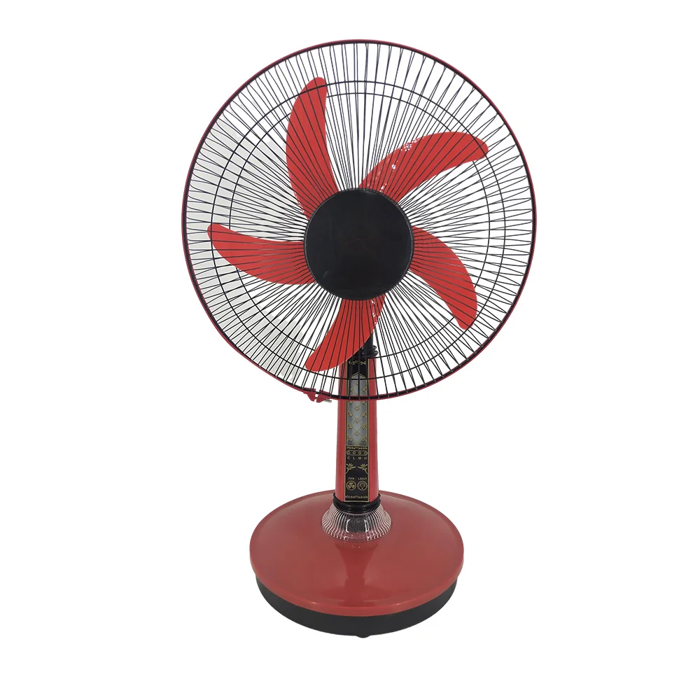 New hot plastic Household Oscillating high speed stand electric dc smart table fan with led light Table Fan