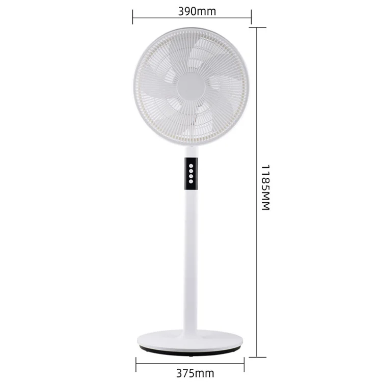 Portable Electric Vertical Fan Remote Control Cooling Fan Household Appliances Floor Fan