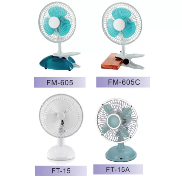 Silent Portable Desktop Air Cooling Electric Table Fans for Home