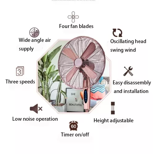 Solar Charging Table Electric Fan with Power Bank Function Portable