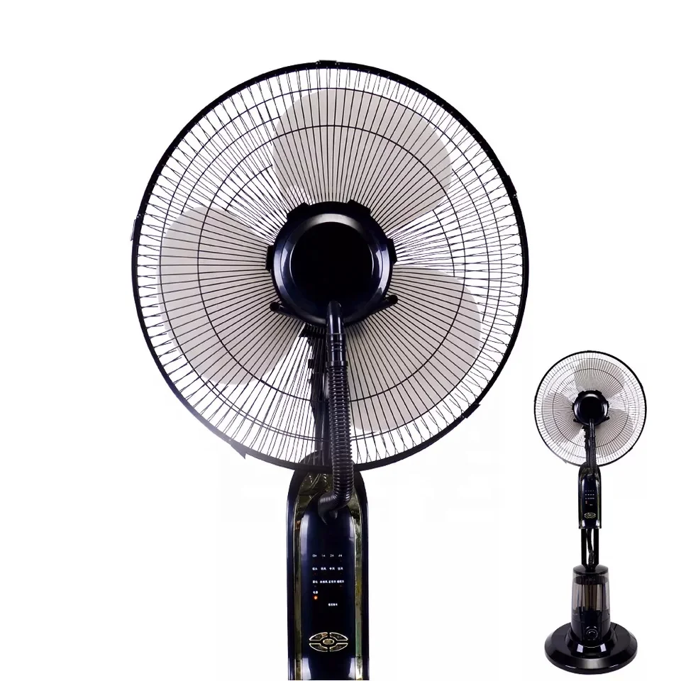 Strong powerful portable mist-evaporated cooler electric summer pedestal celling stand fan