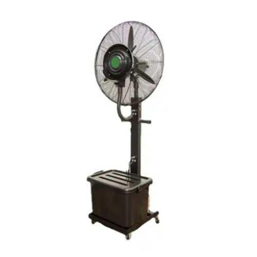 Top pick plastic industrial remote control quality standing electric fan wholesale with humidifier water mist fan