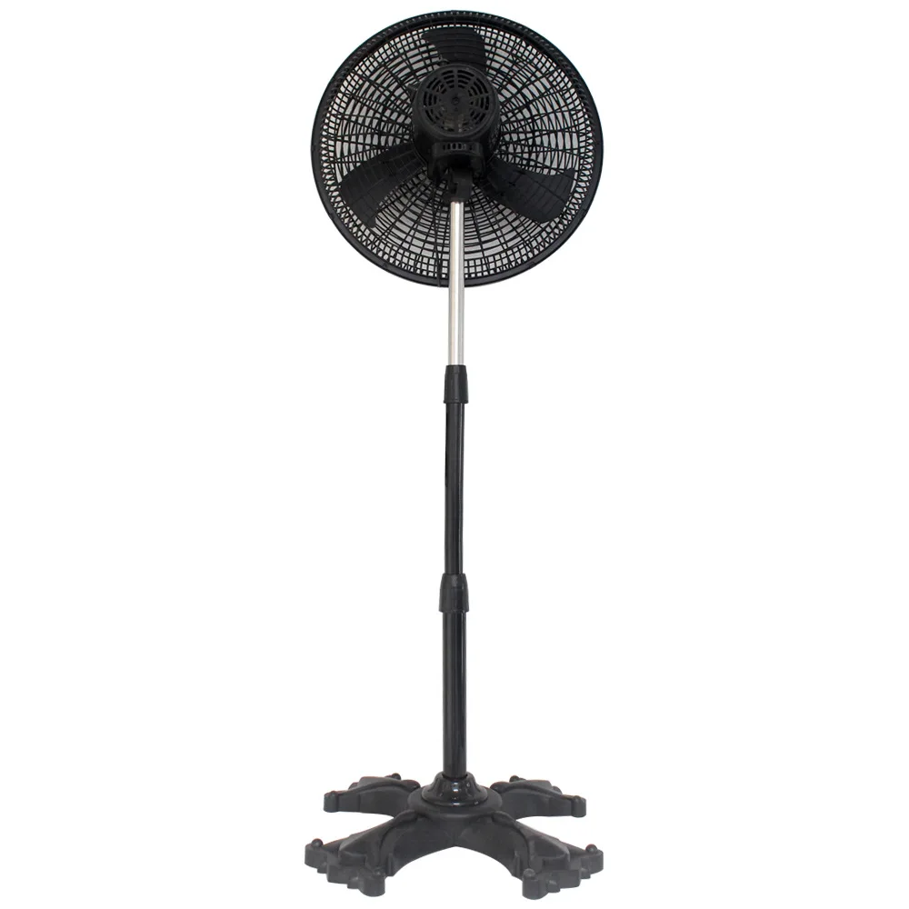 Vertical Good Air Flow Oscillating Fan Base Fan Simple Metal Household And Commercial 18-Inch Vertical Fan