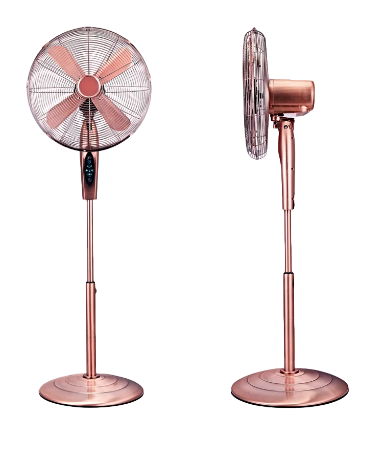 metal blade stand fan Powerful metal material industrial fan round flow stand fan
