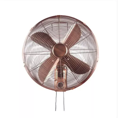 metal wall fan ultra-quiet with synchronous motor DC AC wall-mounted wall fan