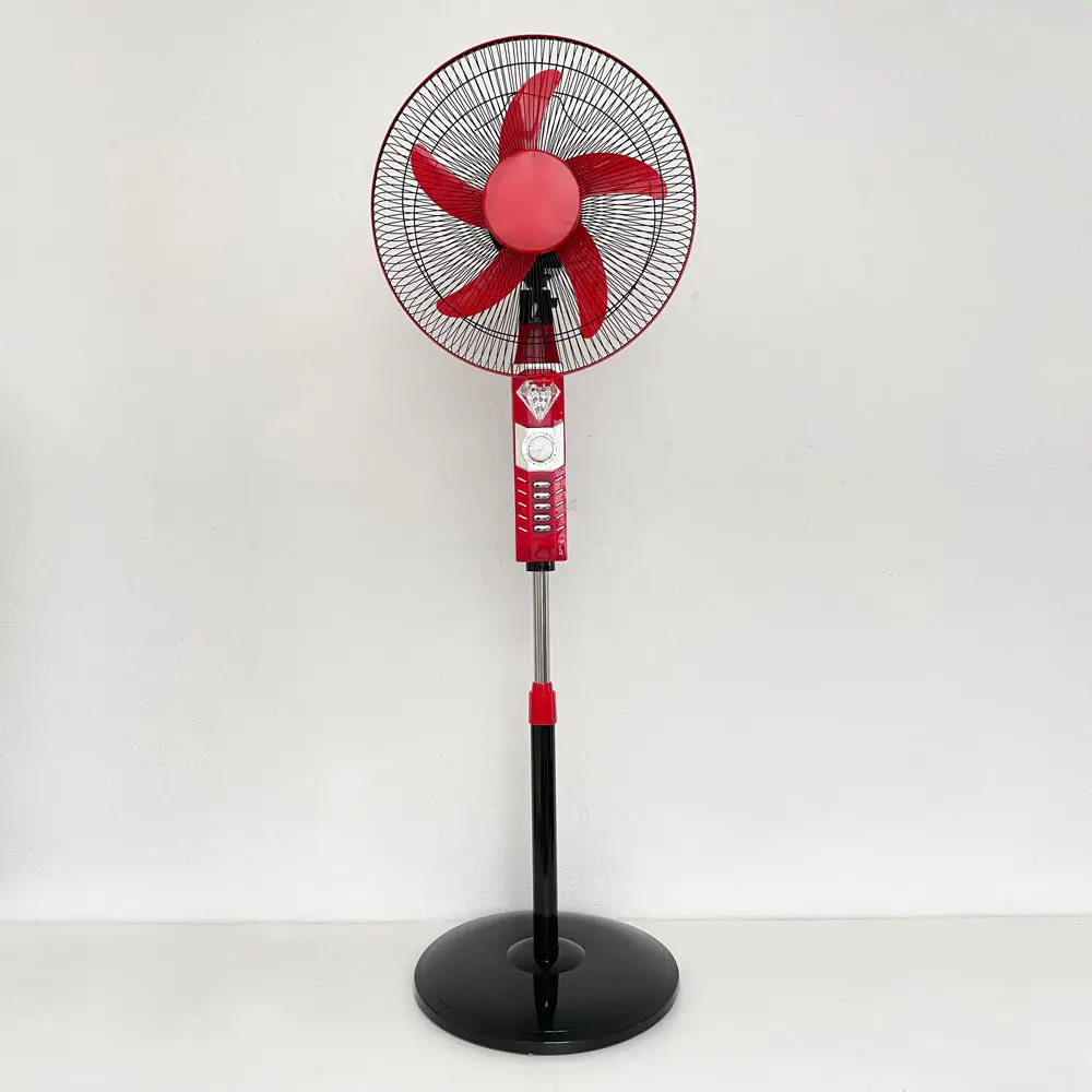 plastic household remote control 16-inch solar fan